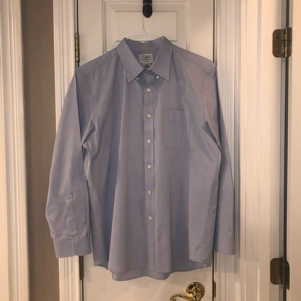 LL BEAN MENS SHIRT SLIM FIT